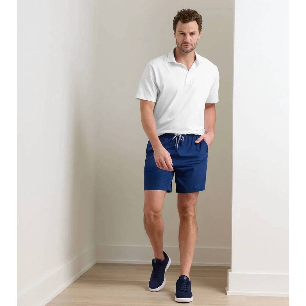 NEW PETER MILLAR crown swim trunk in atlantic blue